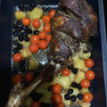 El cooksnap de luis azcona cuando hizo Cordero asado con hierbas provenzales.