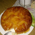 El cooksnap de Loly Orellano cuando hizo Tarta invertida de manzanas con caramelo.