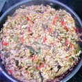El cooksnap de jose hernandez cuando hizo Wok de verduras con arroz y pollo fácil.