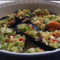 El cooksnap de Aurora Revenga Diaz cuando hizo Mejillones a la vinagreta.