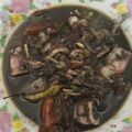 Cooksnap dari bunga.widya untuk resep Cumi kuah hitam bumbu sederhana ala anak kost