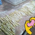 El cooksnap de Luu Belén cuando hizo Fideos caseros al 🥚.