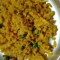 Navya Arora का कुकस्नैप जब उन्होंने पोहा (poha ladoo recipe in Hindi) बनाया था।