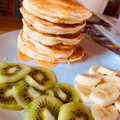 El cooksnap de Milena Monina cuando hizo Pancakes (Hotcakes).