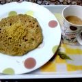 NEETA BHARGAVA का कुकस्नैप जब उन्होंने बची हुई  सब्जी का पराठा Left over paratha sabzi recipe in hindi बनाया था।