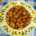 El cooksnap de Andrea Oroná cuando hizo Guiso de lentejas y verduras.