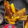 Mousumi Das's cooksnap of when they made ফুলকপি, আলু- রুইমাছের ঝোল(phulkopi alu rui mach recipe in Bengali).