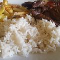 El cooksnap de Shirley cuando hizo Churrasco en salsa barbaque.