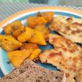 El cooksnap de Juan Carlos cuando hizo Calabaza asada con miel y zaatar.