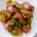 Owino Silvester's cooksnap of when they made Viazi Karai/Bajia/Bhajia.