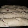 El cooksnap de yuliana1307 cuando hizo Pan casero con milán y ajo.