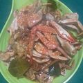 Cooksnap dari Indah Fitri untuk resep Kepiting asam manis pedas super simple