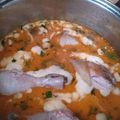 El cooksnap de cynthia ottonello cuando hizo Pollo con Salsa de Crema y Aceitunas.