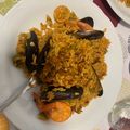 El cooksnap de Fani Cambón Souto cuando hizo Paella de Marisco.