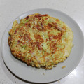 El cooksnap de Queco Cabilla cuando hizo Tortilla calabacín y cebolla.
