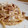 il Enza Falco quando ha preparato Spaghetto quadrato con crunch di funghi e nocciole in crema di pecorino abruzzese