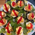 El cooksnap de Deby M cuando hizo Huevos rellenos con atún.
