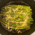 MsBess's cooksnap of when they made Roasted Asparagus with Mozzarella cheese: Keto approves.