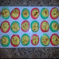 conniekalina's cooksnap of when they made colored deviled eggs.
