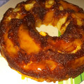 El cooksnap de Solange cuando hizo Tarta de manzana invertida.