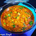 Poonam Singh का कुकस्नैप जब उन्होंने मशरूम मटर करी (Mushroom matar curry recipe in hindi) बनाया था।