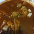 El cooksnap de Jesús de la Garza cuando hizo Sopa de tortillas.