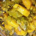 Amyra का कुकस्नैप जब उन्होंने आलू सेम की सब्जी (aloo sem ki sabzi recipe in Hindi) बनाया था।