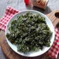 Cooksnap dari Wilda Wily untuk resep Bayam Crispy ala Resto