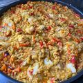 El cooksnap de mjmonseco cuando hizo Arroz con bacalao.
