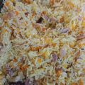El cooksnap de ocebius cuando hizo Arroz Asiático con huevo (Thermomix).