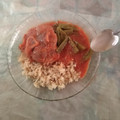 El cooksnap de Víctor Jorge Alejandro Aguilar Cordero cuando hizo Codillo de cerdo con nopales en salsa casera.