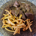 El cooksnap de Manuel Angel Peña cuando hizo Chanfaina burguillana Con patatas fritas.