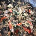 El cooksnap de Carolina Rodriguez cuando hizo Risotto de Quinoa y Vegetales.
