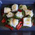 El cooksnap de vicente cuando hizo Lomo de bacalao encebollado al brandy.
