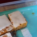 El cooksnap de Alejandra Blanco cuando hizo Torta de zanahoria para la merienda.