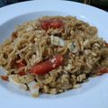 Cooksnap dari Aiu Wilis untuk resep Mie tektek bakso pedas