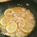 El cooksnap de Chus cuando hizo Pollo con limones.