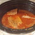 jonrow's cooksnap of when they made Sam's Crockpot Beef Brisket with Homemade Bbq Sauce.