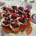 El cooksnap de Jessica Rangel cuando hizo Cup cake Red Velvet 🍒🍫🍰/ en microondas/ low carb.