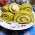  Ting匠手作 的 牛奶抹茶雙色饅頭 cooksnap