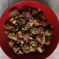 Cooksnap dari andrea pirelina untuk resep Tahu lapis daging sapi saus sukiyaki