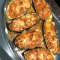 El cooksnap de Lourdes cuando hizo Berenjenas rellenas de atún. (Thermomix).
