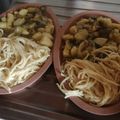 El cooksnap de Manuel Lopez cuando hizo Rajas con papas.
