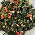 Cooksnap dari nansie untuk resep Tumis Daun Pepaya Jepang (Chaya) dengan Teri Nasi