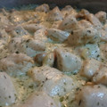 El cooksnap de Chusmi cuando hizo Solomillo de pavo con setas y nata.