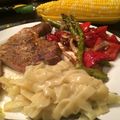 Julie Sanders's cooksnap of when they made Grilled Pork chops.