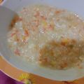 Cooksnap dari nur aini untuk resep Bubur tim wortel, seledri, jagung manis mpasi 8+