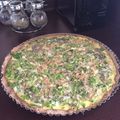 El cooksnap de Fernanda Romero cuando hizo Tarta integral de brócoli y atún.