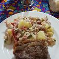 El cooksnap de Tumbi Marconetto cuando hizo Papas a la crema.