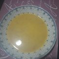 El cooksnap de Flor Santillan cuando hizo Sopa crema de zapallo y jengibre.